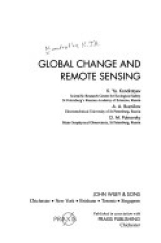 Cover of Global Change and Remote Sensing
