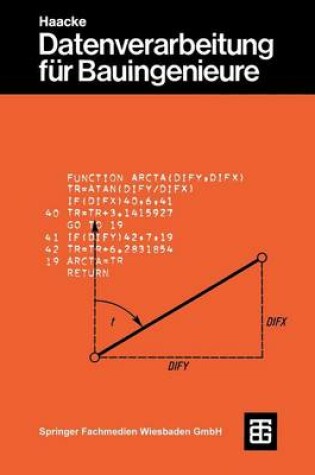 Cover of Datenverarbeitung Fur Bauingenieure