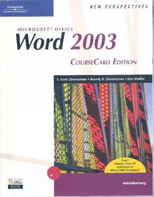 Book cover for New Perspectives on Microsoft Office Word 2003, Introductory