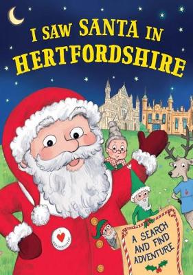 Book cover for I Saw Santa in Hertfordshire