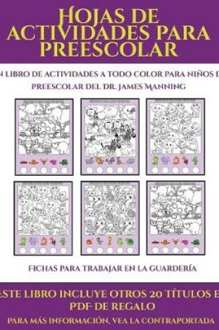 Cover of Fichas para trabajar en la guardería (Hojas de actividades para preescolar)