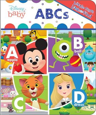 Book cover for Disney Baby: ABCs Little First Look and Find