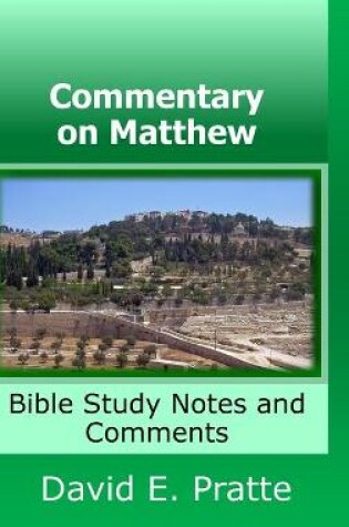 Cover of Commentary on Matthew