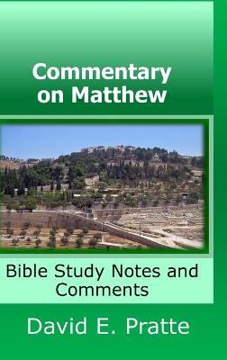 Book cover for Commentary on Matthew