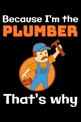 Book cover for Because I'm the Plumber that's why