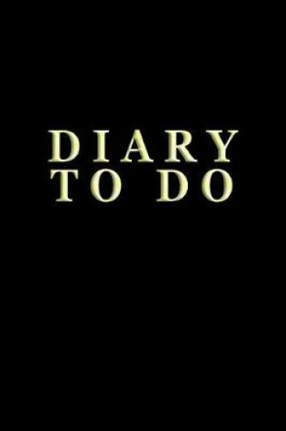 Cover of Diary To Do