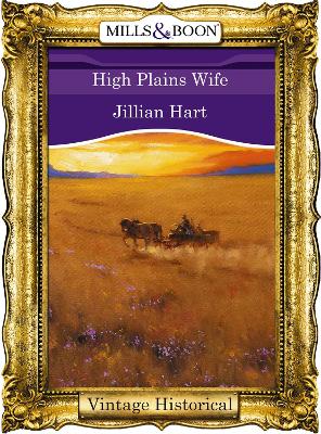 Book cover for High Plains Wife