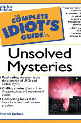 Cover of Complete Idiot's Guide to Unsolved Mysteries