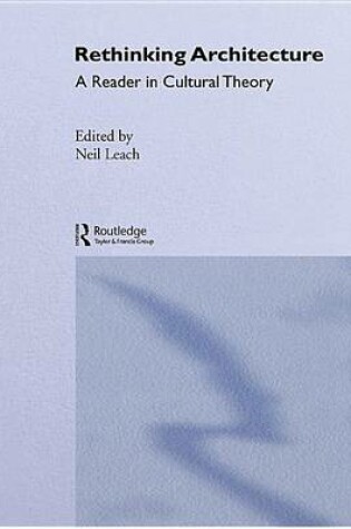 Cover of Rethinking Architecture