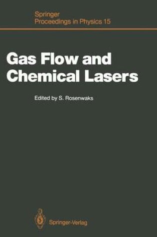 Cover of Gas Flow and Chemical Lasers