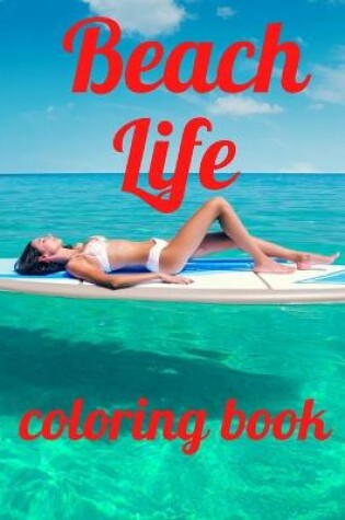 Cover of Beach life coloring book