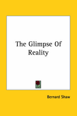 Cover of The Glimpse of Reality