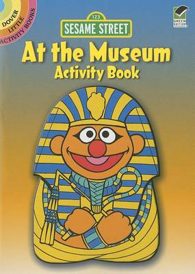 Book cover for Sesame Street at the Museum Activity Book