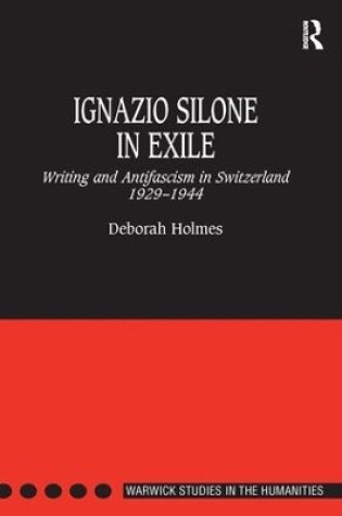 Cover of Ignazio Silone in Exile