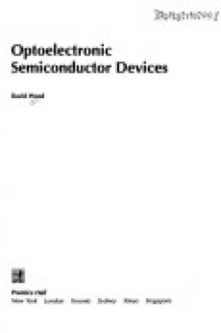 Cover of Optoelectronic Semiconductor Devices