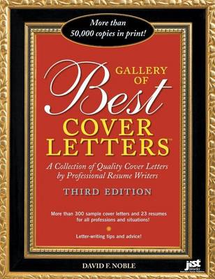Book cover for Gallery of Best Cover Letters: A Collection of Quality Cover Letters by Professional Resume Writers