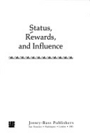 Cover of Status, Rewards and Influence