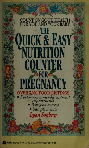 Book cover for Quick and Easy Nutrition Counter for Pregnancy