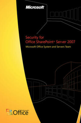 Cover of Office SharePoint Server Security