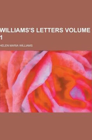 Cover of Williams's Letters Volume 1