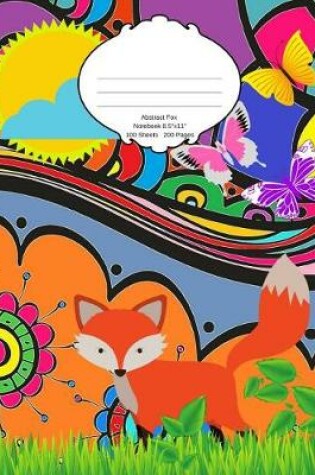 Cover of Abstract Fox Notebook