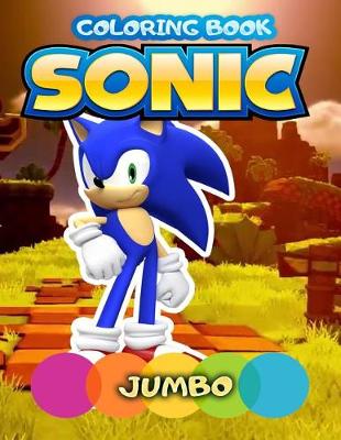 Book cover for Sonic Jumbo Coloring Book