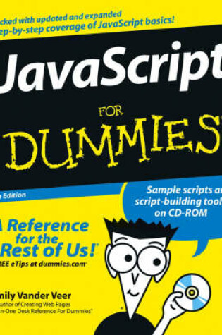 Cover of JavaScript For Dummies