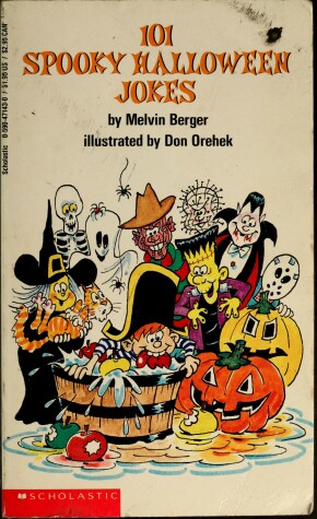 Book cover for 101 Spooky Halloween Jokes