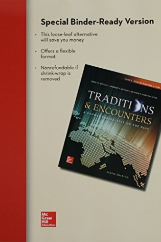 Cover of Loose Leaf Edition Traditions & Encounters Volume 1 with Connect 1-Term Access Card