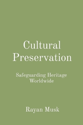 Book cover for Cultural Preservation