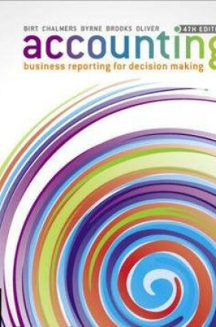 Cover of Accounting - Business Reporting for Decision Making Study Guide