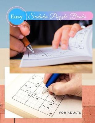 Book cover for Easy Suduko Puzzle Books For Adults