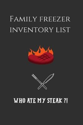 Book cover for Who Ate my Steak !?
