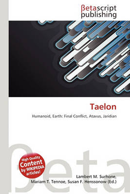 Book cover for Taelon