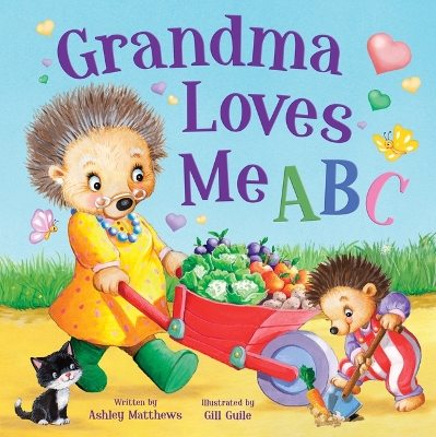 Book cover for Grandma Loves Me ABC