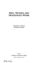 Book cover for Men, Women and Household Work