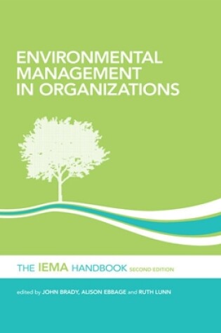 Cover of Environmental Management in Organizations