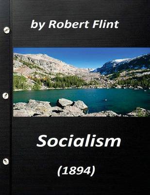 Book cover for Socialism (1894) by Robert Flint (Original Version)