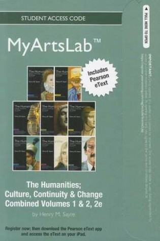 Cover of The NEW MyLab Arts with eText -- Standalone Access Card -- for Humanities