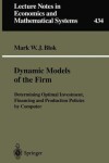 Book cover for Dynamic Models of the Firm