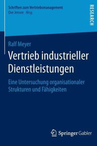 Cover of Vertrieb industrieller Dienstleistungen