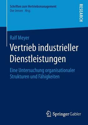 Book cover for Vertrieb industrieller Dienstleistungen