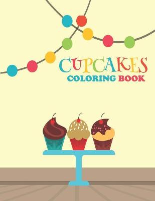 Book cover for Cupcake Coloring Book