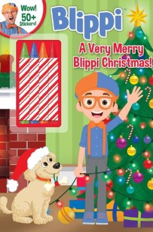 Cover of Blippi: A Very Merry Blippi Christmas