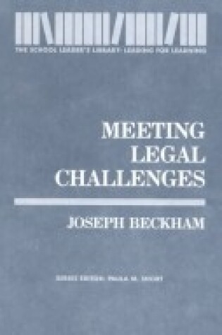 Cover of Meeting Legal Challenges