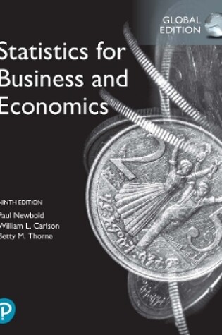 Cover of Statistics for Business and Economics, Global Edition