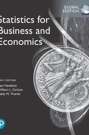 Cover of Statistics for Business and Economics, Global Edition