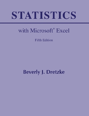 Book cover for Statistics with Microsoft Excel