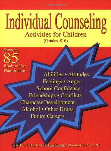 Book cover for Individual Counseling Activities for Children