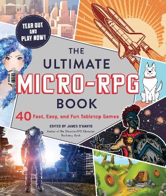 Book cover for The Ultimate Micro-RPG Book
